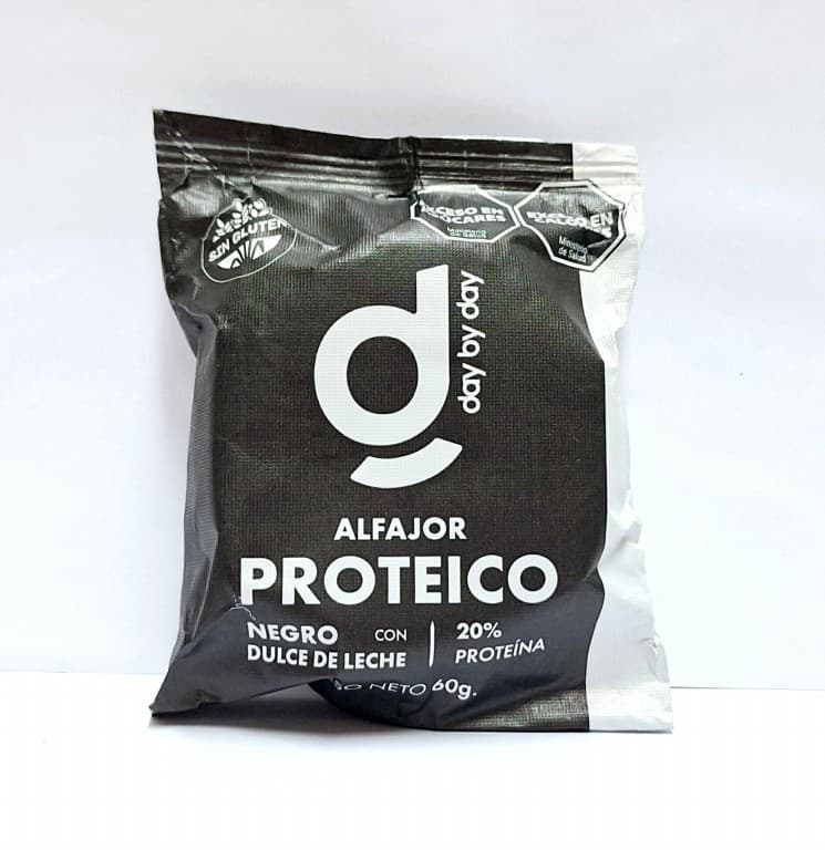 Day by Day Alfajor Proteico Negro 60gr