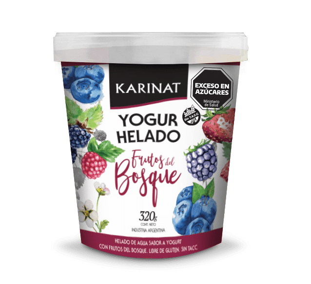 Karinat Yogurth Helado Frutos del Bosque x 320g