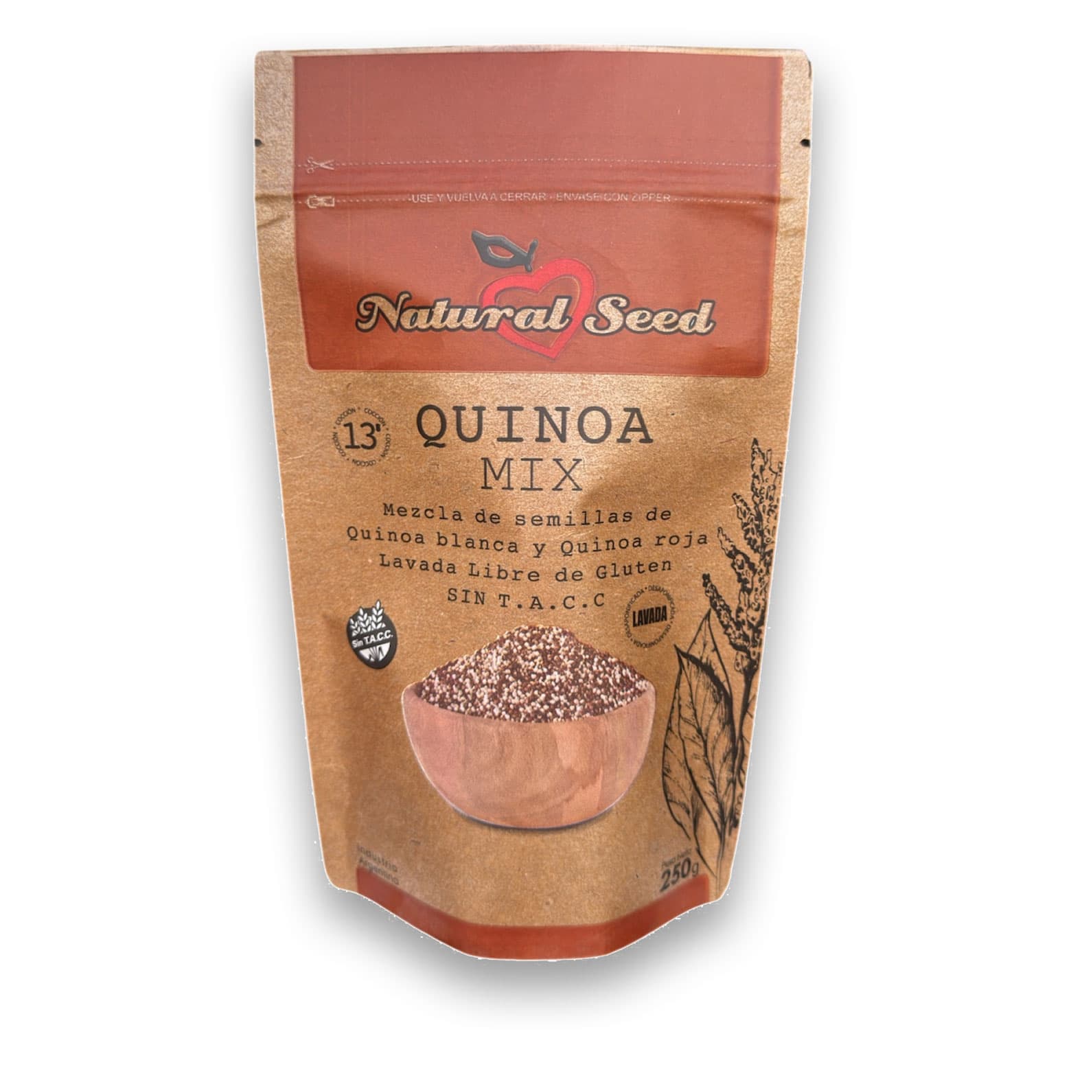 Natural Seed Quinoa Mix 250gr
