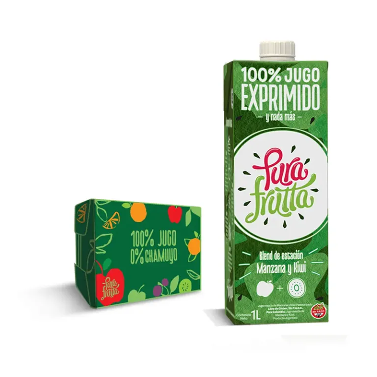 Pura Frutta Jugo Manzana y Kiwi 1l