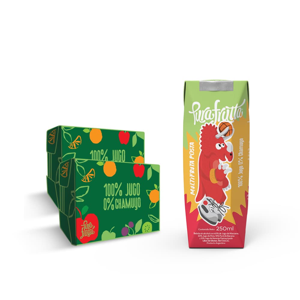 Pura Frutta Jugo Multifruta Kids 250ml