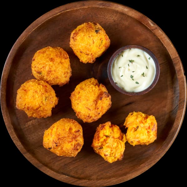 Amoedo Buñuelos de Calabaza, Zanahoria y Queso (6u) x 300g