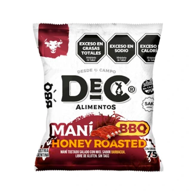 Dec Mani con miel honey roasted BBQ 75gr