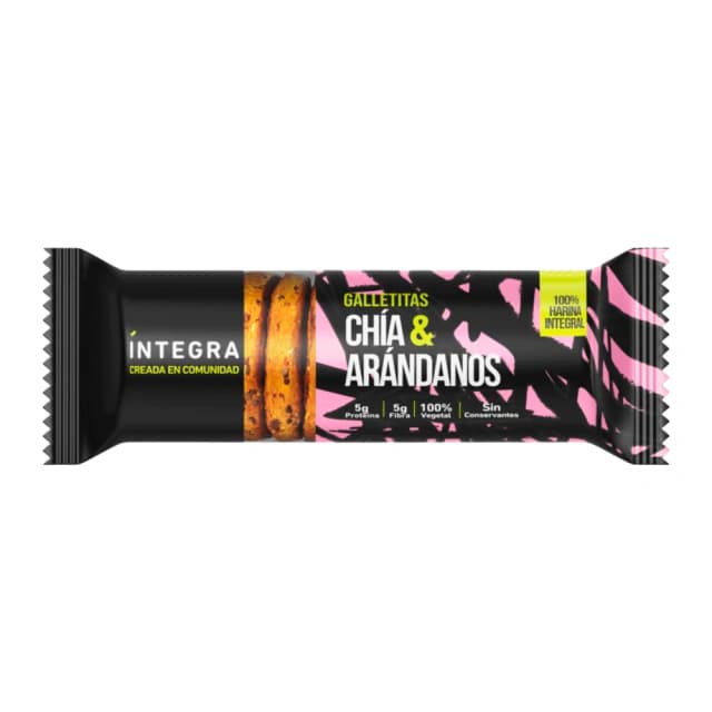 Íntegra Galletitas Arándanos y Chía x 200g