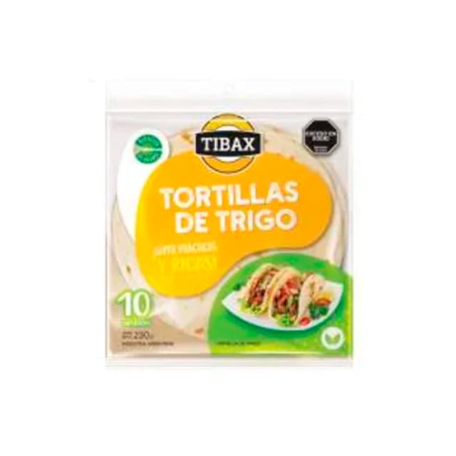 Tibax Tortilla de Trigo Clasica 230gr