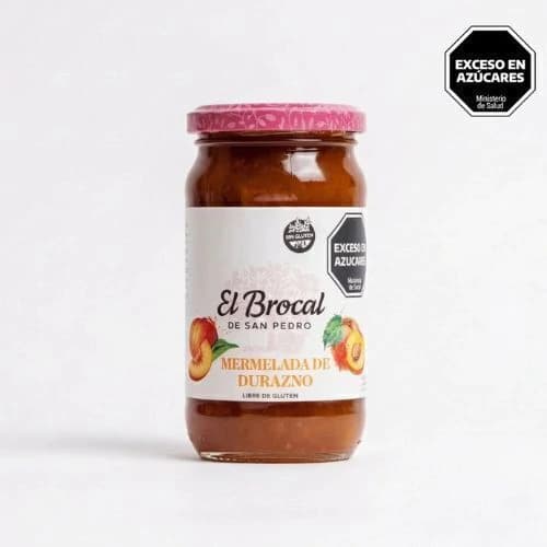 El Brocal Mermelada de Durazno x 420gr