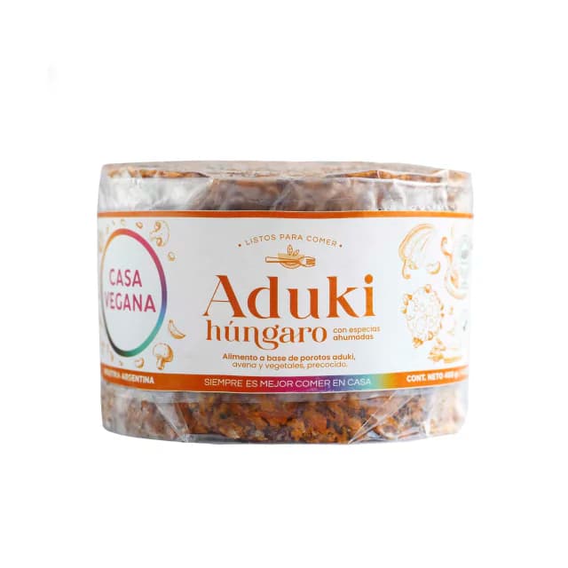 Casa Vegana Hamburguesas Aduki Hungaro x 400g
