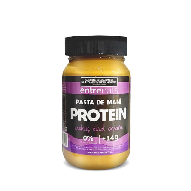 Entrenuts Pasta de Mani Protein Cookies and Cream 370gr