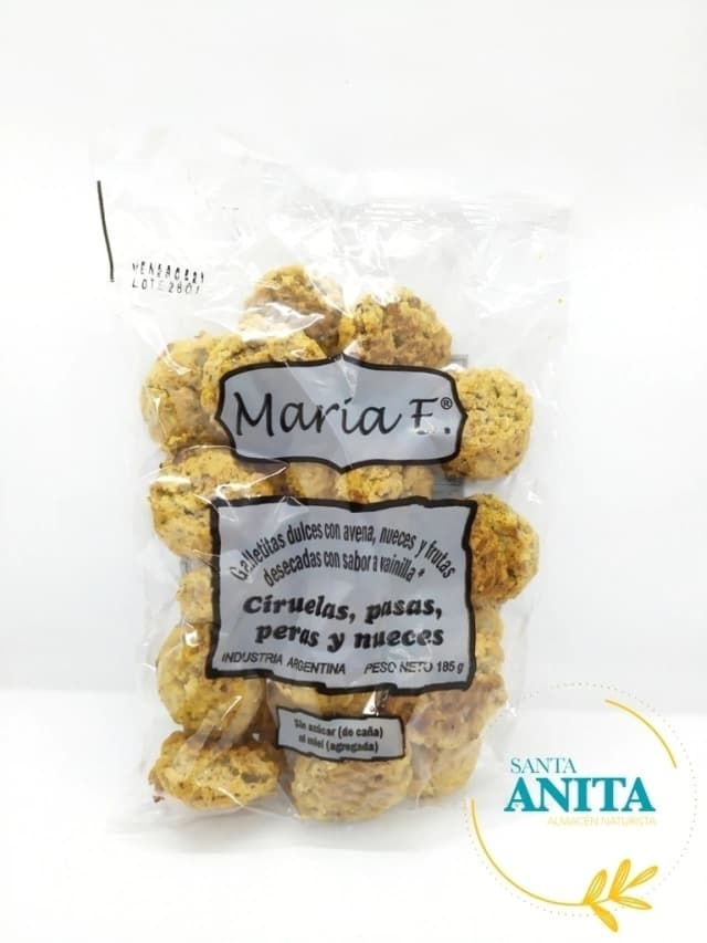 Maria e Masitas de Ciruela y Pasas Sin Azúcar