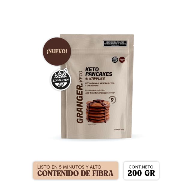Granger Permezcla Keto Pancackes Choco 200gr