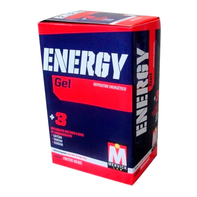Mervicklab Gel Energy Frutos Rojos