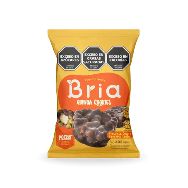 Bria Choco y Alm saladas 35gr