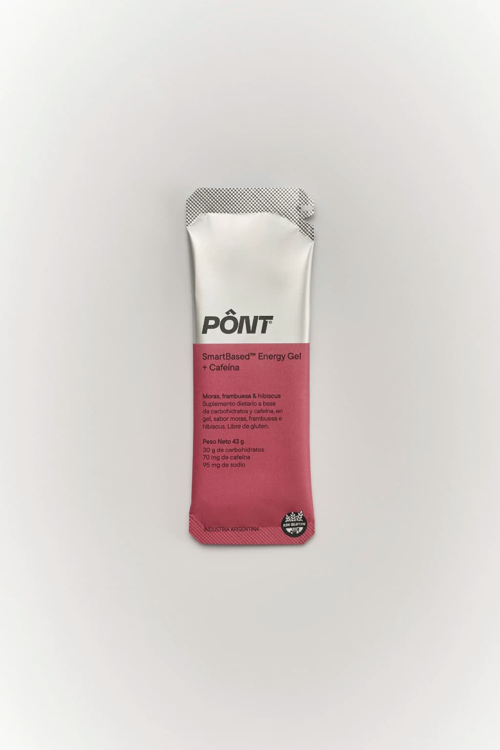 Pont Energy Gel con Cafeina sabor Moras Fram e Hibiscus 43gr
