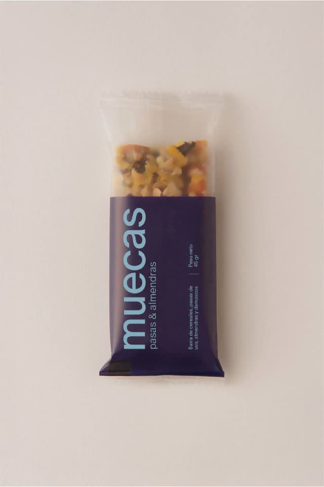 Muecas barrita Pasas y Almendras