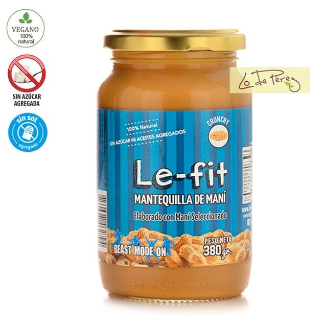 Le fit matequilla de mani crunchy