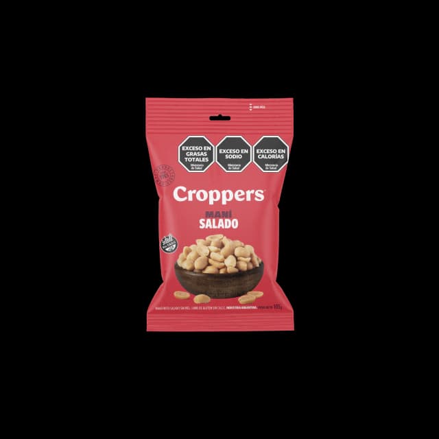 Croppers Mani frito salado 105gr