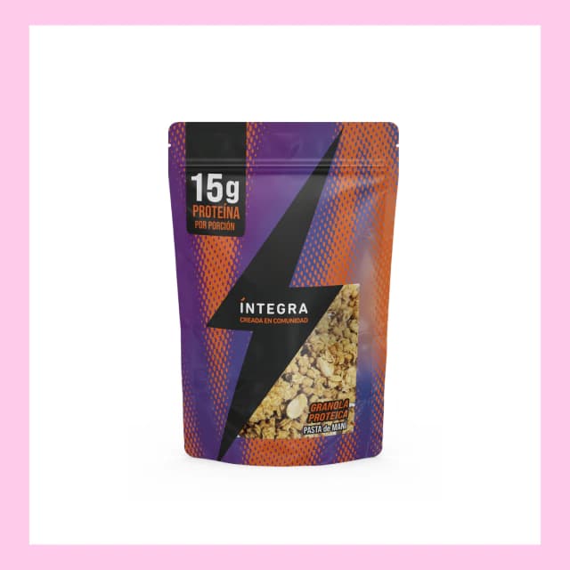 INTEGRA Granola Proteica Pasta de mani 250gr
