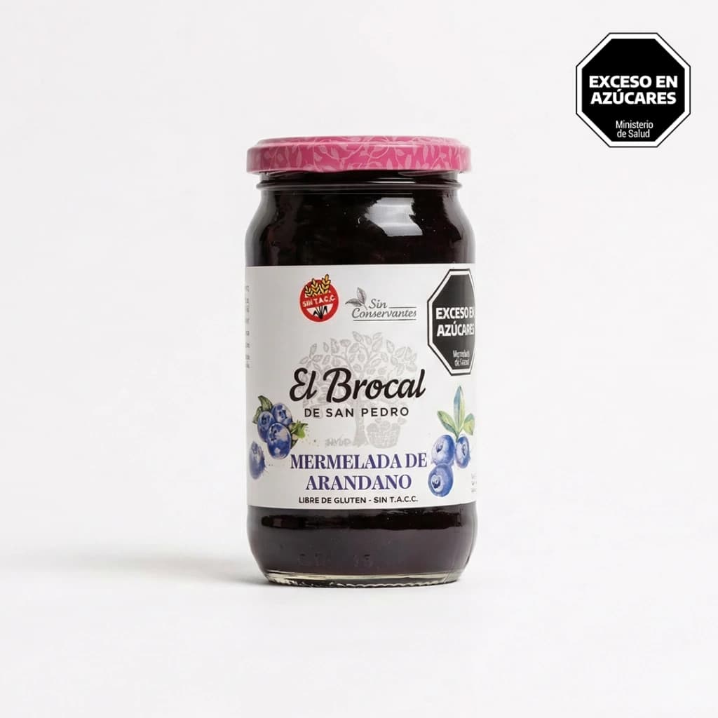 El Brocal Mermelada de Arandanos x 420g