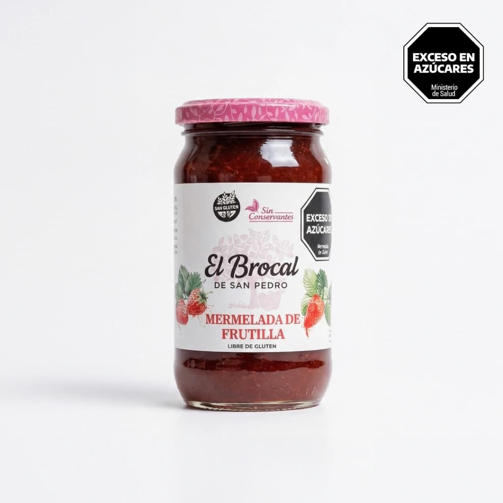 El Brocal Mermelada de Frutilla x 420gr