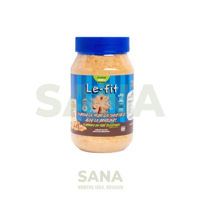 Le Fit Harina de Mani Desgrasada Alta en Prote 300gr