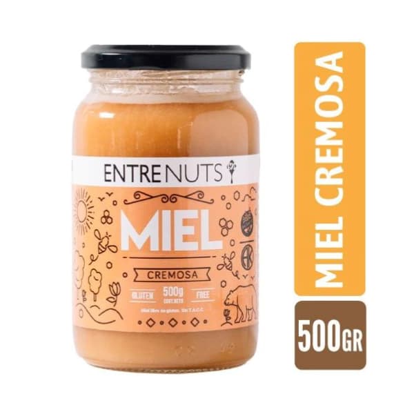 Entrenuts Miel Cremosa 500gr