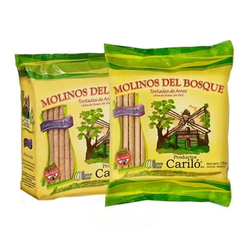 Molinos del Bosque Galletas de Arroz con Sal