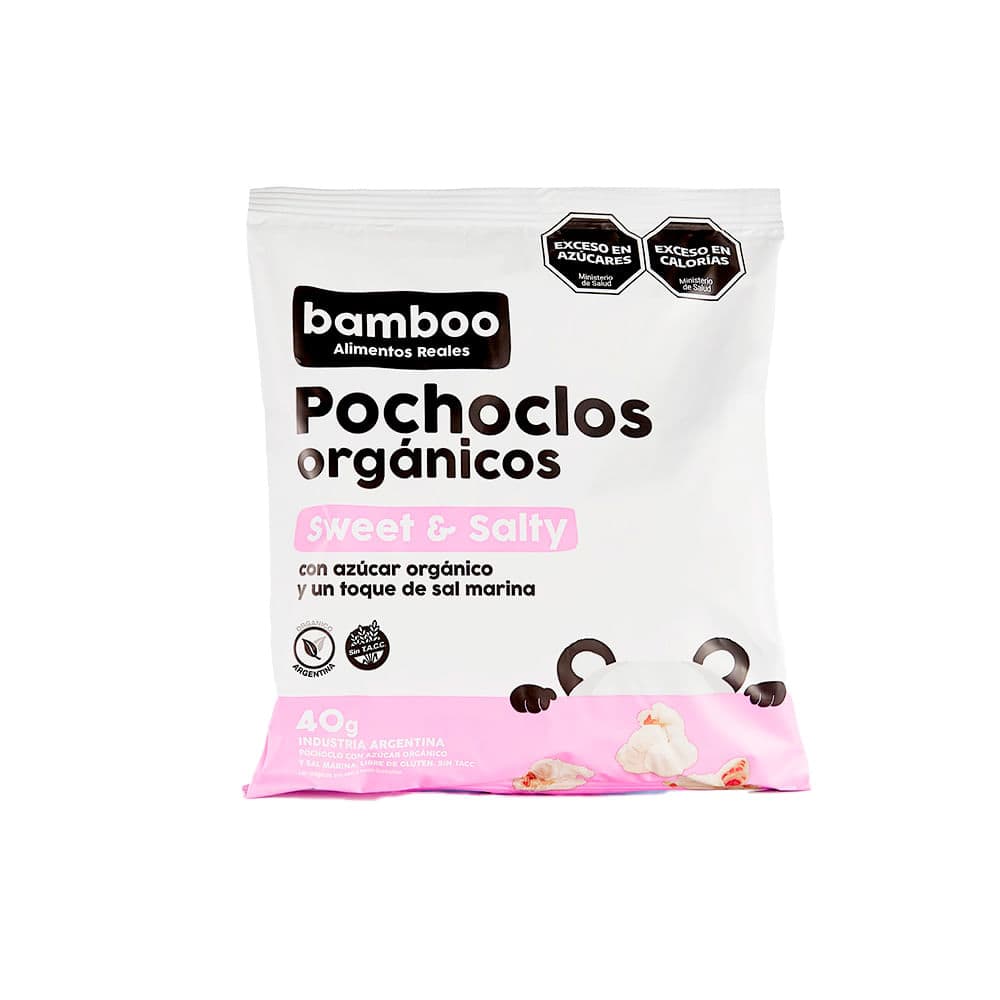 Bamboo Pochoclos Organicos Sweet and Salty 40gr
