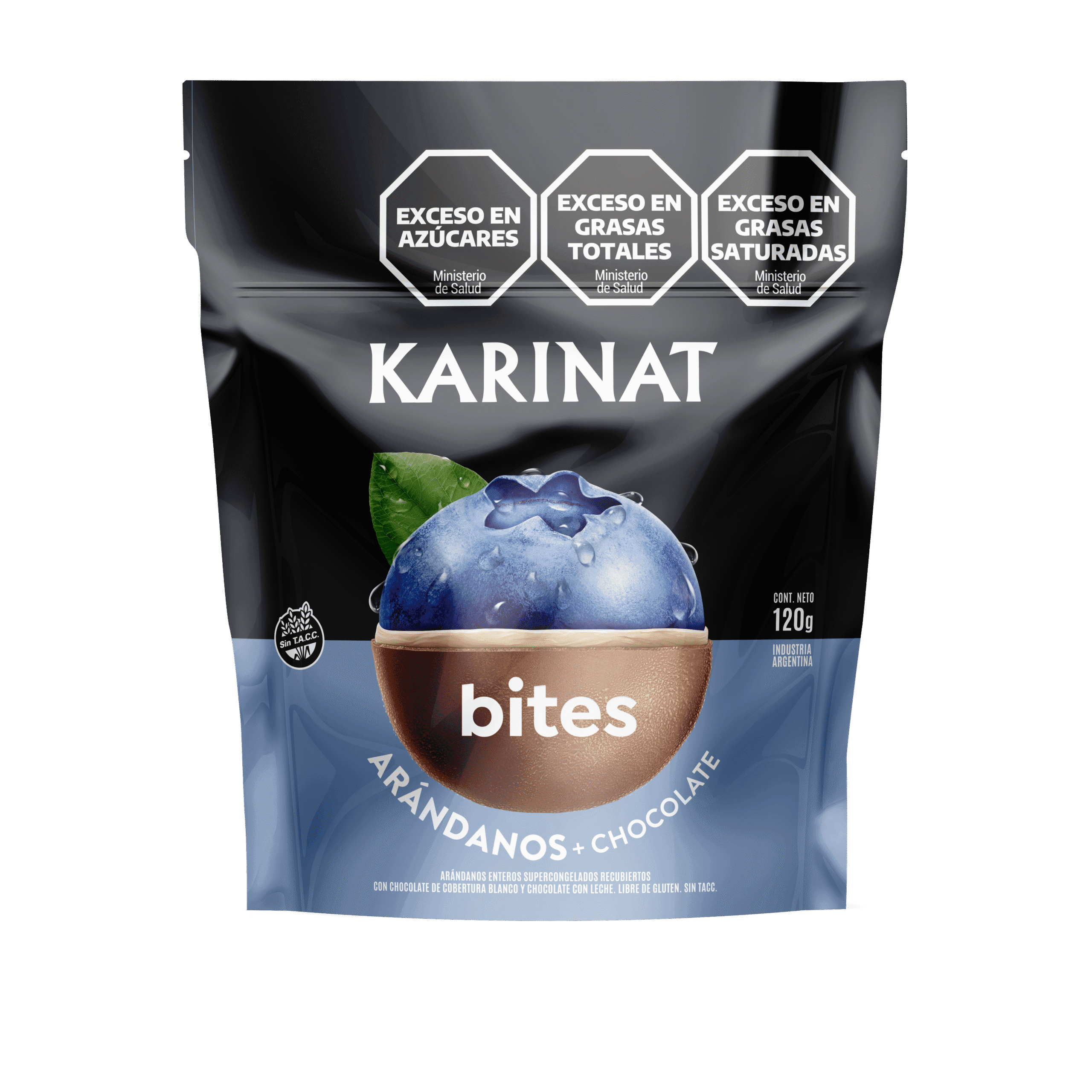 Karinat Bites de Arandano Bañados en Chocolate x 120g